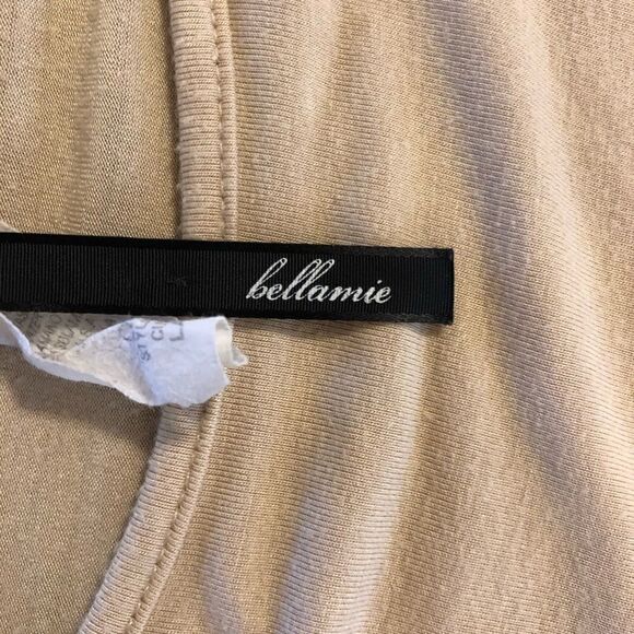 Sz L Bellamie Beige Lace Detail Top - Picture 6 of 7